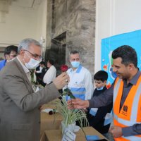 حضور وزیر بهداشت و بررسی خدمات حوزه سلامت در حریم حرم رضوی