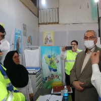 حضور وزیر بهداشت و بررسی خدمات حوزه سلامت در حریم حرم رضوی