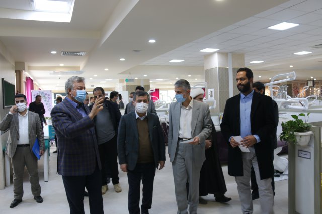 بهره برداری از بخش دندانپزشکی دیجیتال با حضور معاون آموزشی وزیر بهداشت