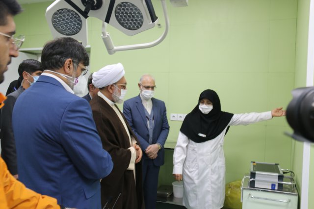 افتتاح هشت طرح درمانی به ارزش ۱۰۰میلیارد تومان در بیمارستان امام رضا(ع)
