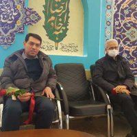 دکتر فریدون عبدالملکی رئیس دانشگاه علوم پززشکی کردستان- دکتر علیرضا امانی رئیس دانشگاه علوم پززشکی اراک   